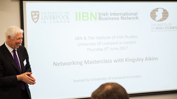 Networking Masterclass For The Irish International Business Network